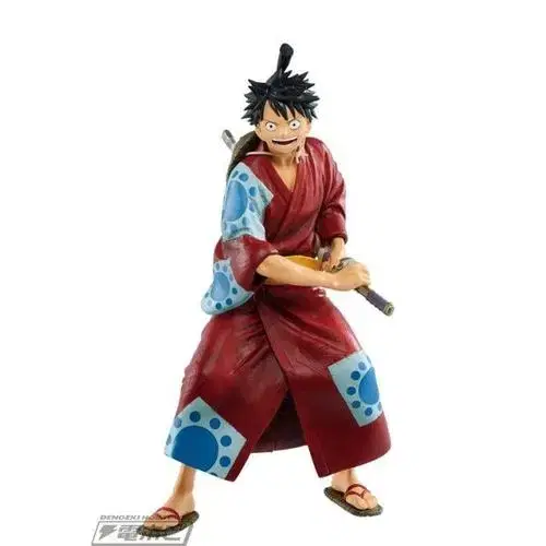 Vahn Presto ONEPIECE First Lottery Wanokuni's Swordsmen Overseas Limited Edition Luffy Figures