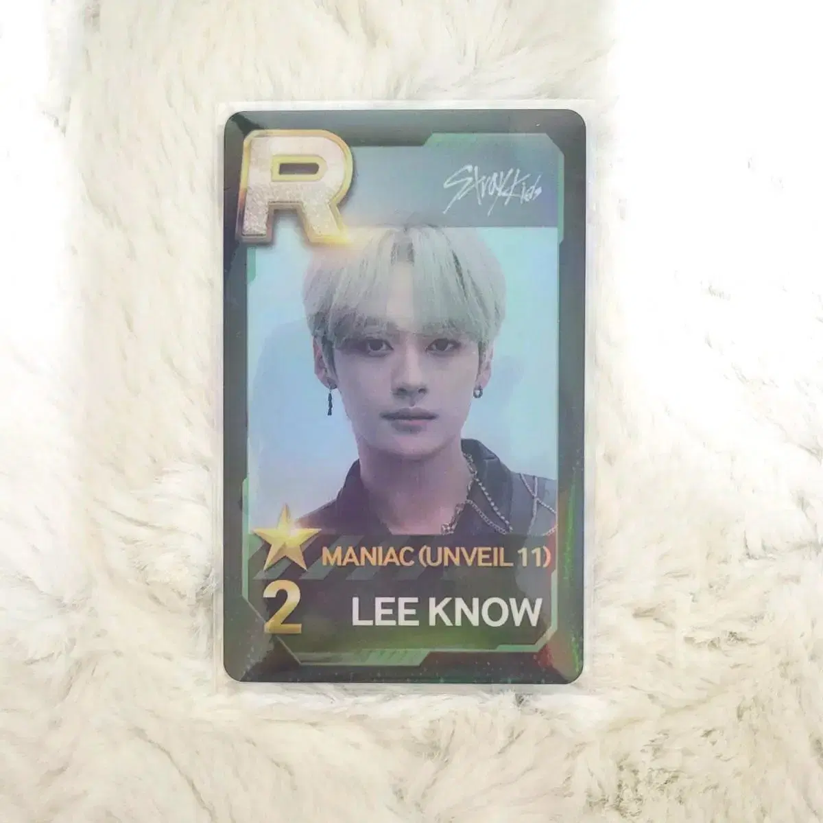 Straykids skz lee know Maniac Shusse photocard