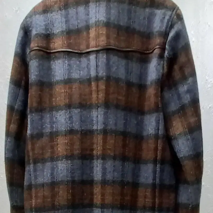 A.P.C 체크 울 자켓 95