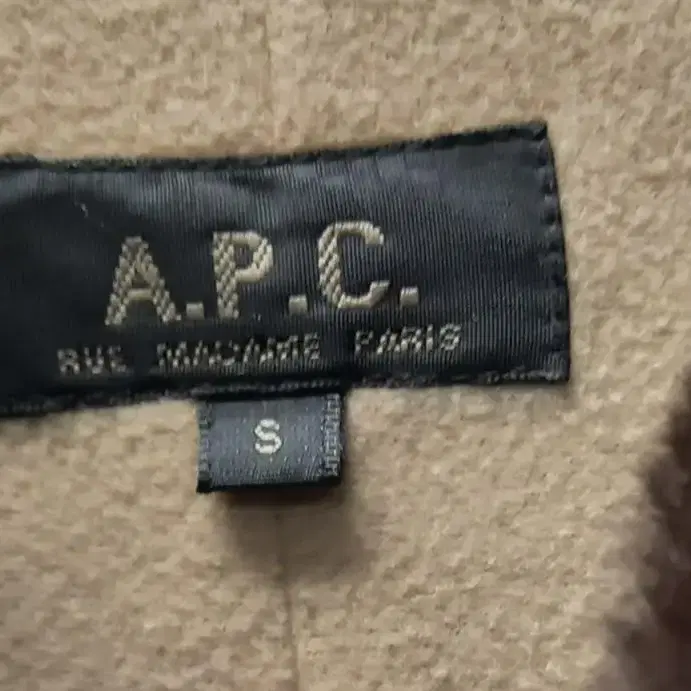 A.P.C 체크 울 자켓 95