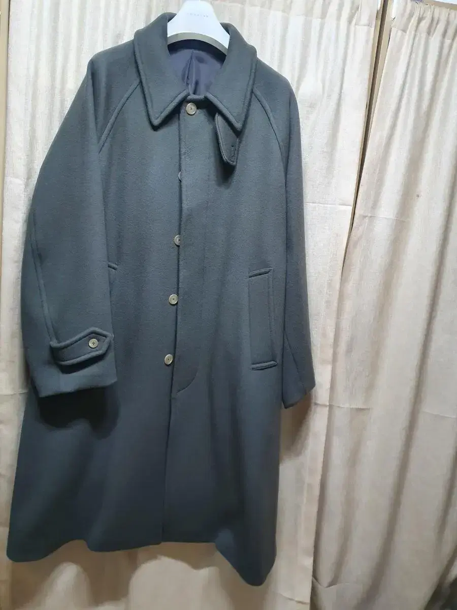 Brown Yard Balmacan Coat Olive Size 4