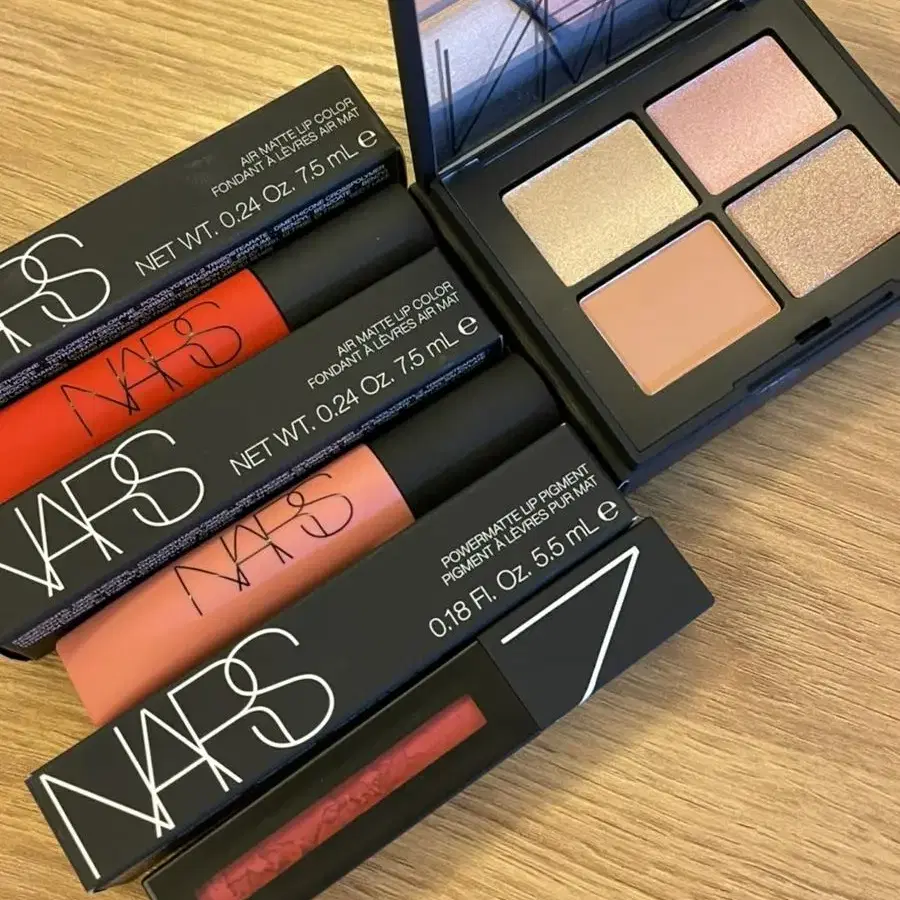 [새상품] NARS 나스 립글로즈, 틴트, 아이섀도우 팔레트