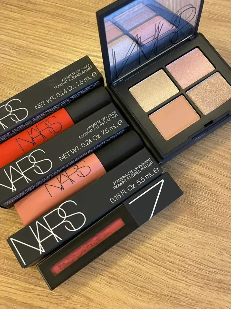 [새상품] NARS 나스 립글로즈, 틴트, 아이섀도우 팔레트