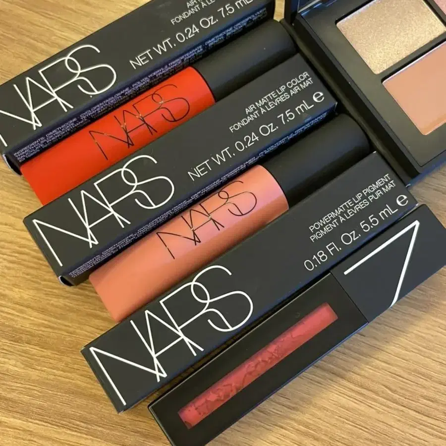 [새상품] NARS 나스 립글로즈, 틴트, 아이섀도우 팔레트