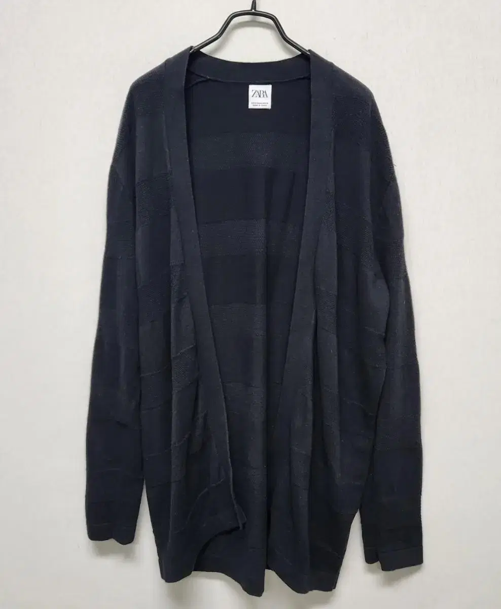 Zara Men's Cotton Knit Striped Cardigan Size M