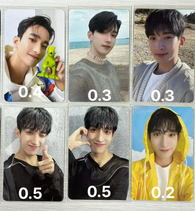 세븐틴 도겸 포카 아타카 페더썬 섹터17 헤븐 캐럿반 부석순