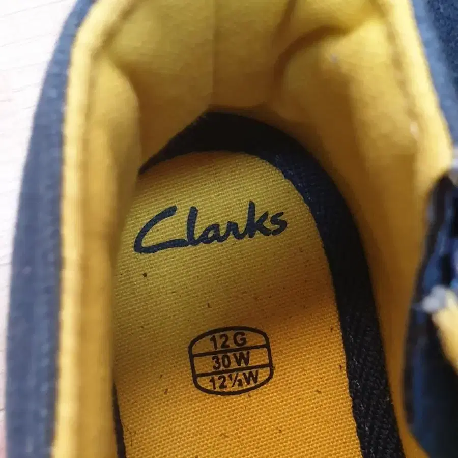 Clarks 캔버스 패션 트레이너