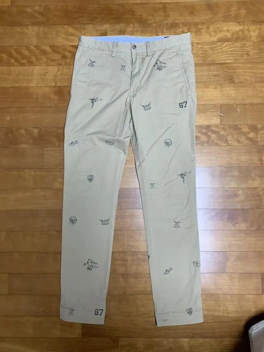 Polo Ralph Lauren Printed Stretch Chinos 30/32 Extremely Pre-Owned