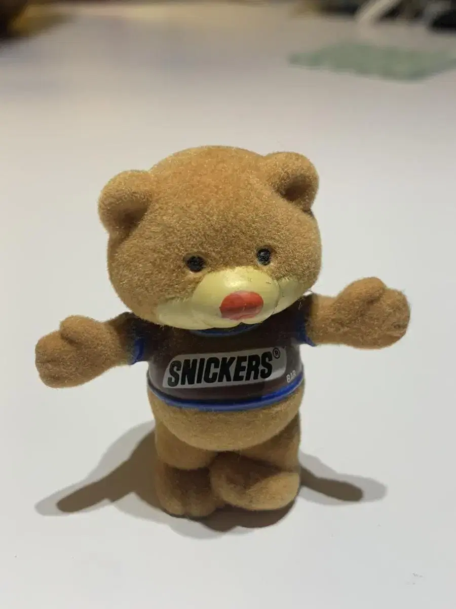 snickers snickers teddy bear figure