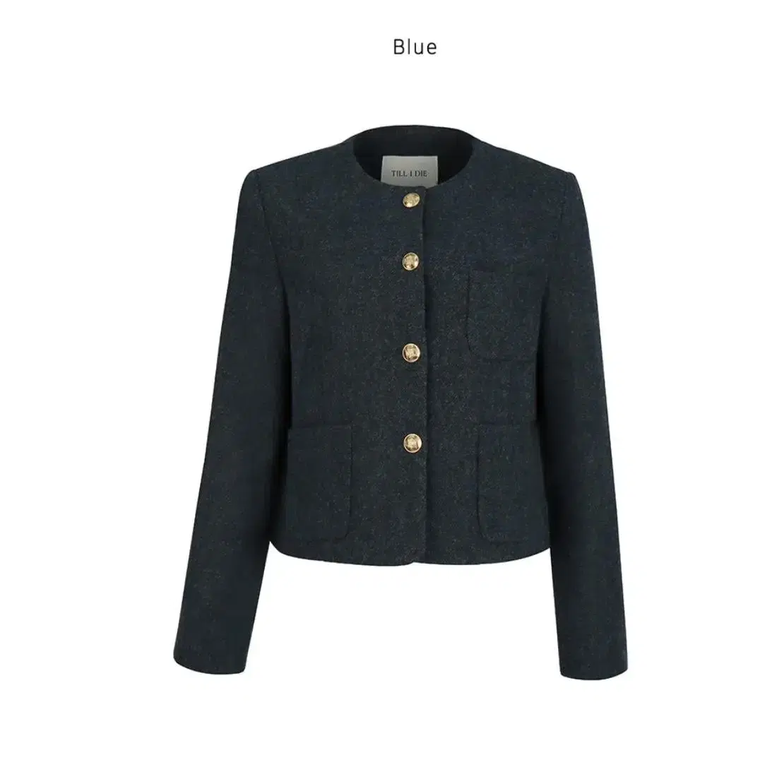 틸아이다이 스텔라 울 자켓 Stella wool jacket_Blue