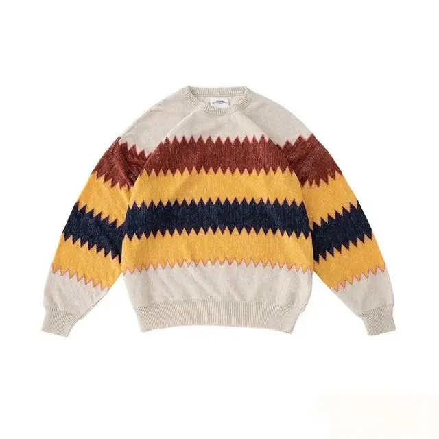 VISVIM 22SS AMPLUS KNIT L/S ZIG-ZAG