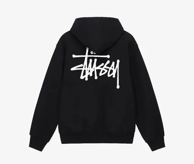 Stussy Basic Stussy Hoodie Black 2023