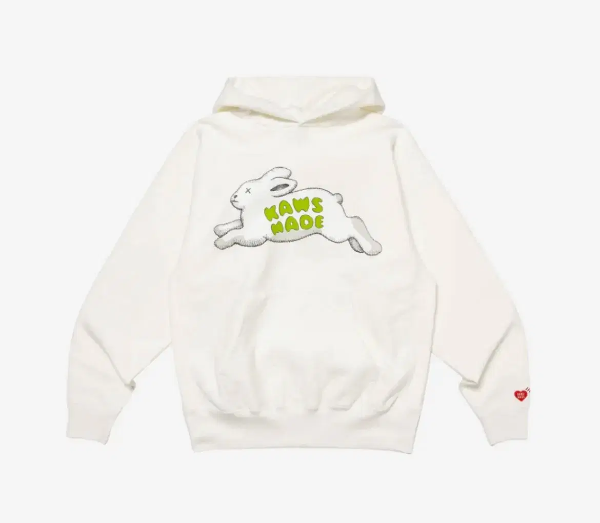 [M] Humanmade Cow Hoodie White