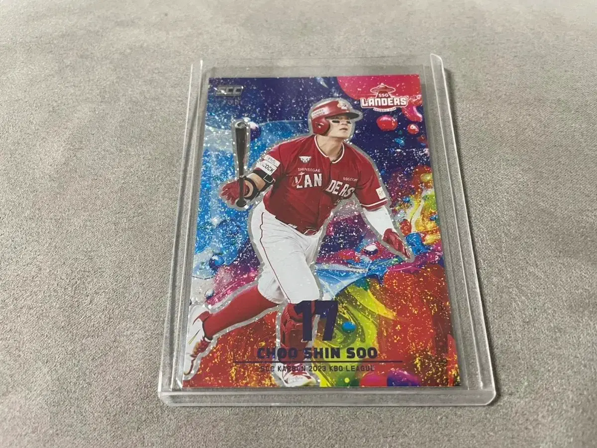 KBO 프로야구 카드 컬러드립 SSG랜더스 추신수
