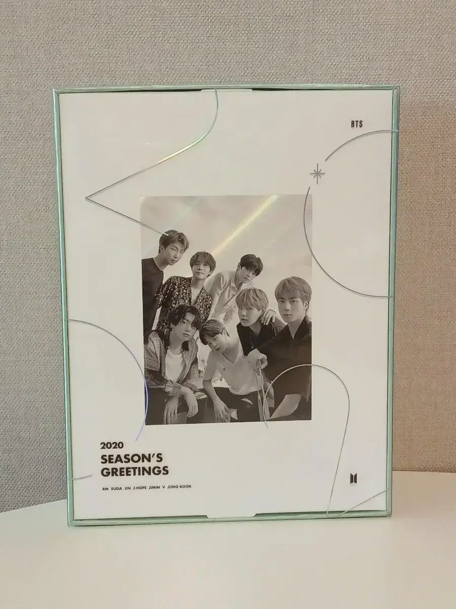 Bangtan BTS 2020 season's greetings unused full bak (lenti seokjin)