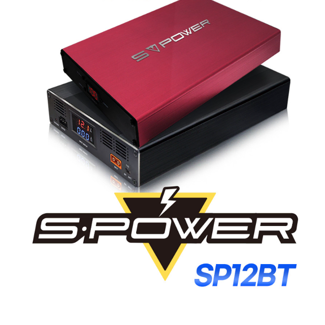 S POWER 에스파워 보조배터리 SP12BT 차량용 블랙박스 블루투스