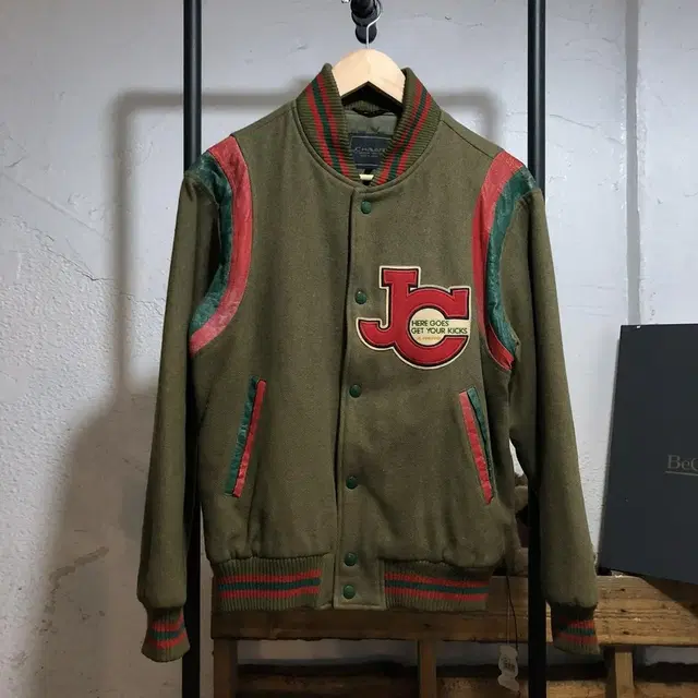 Vintage patch detail Varsity Jacket