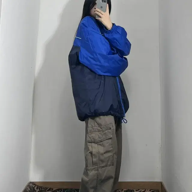 나이키 00s 스펠아웃 바람막이 Xxxl