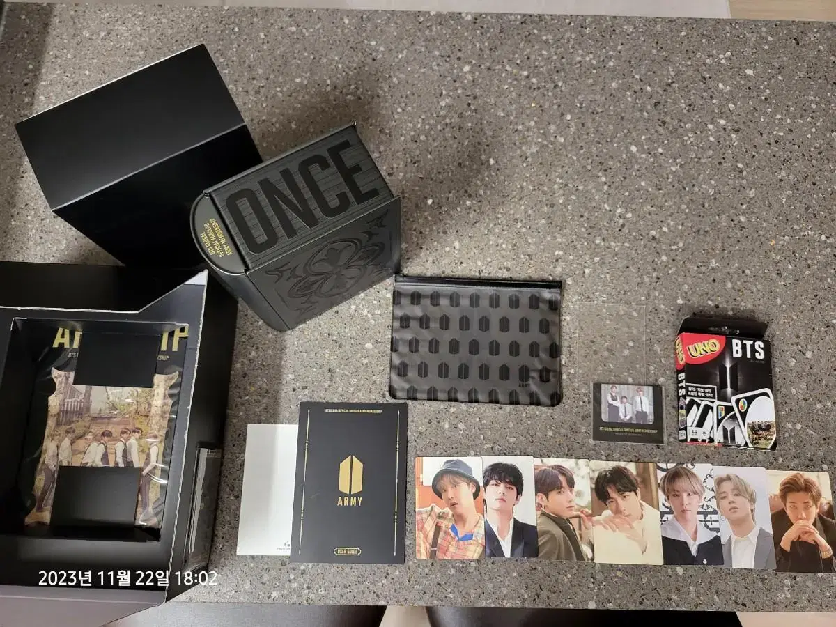 BTS Membership kit All Goods + woono kard + Laptop Case