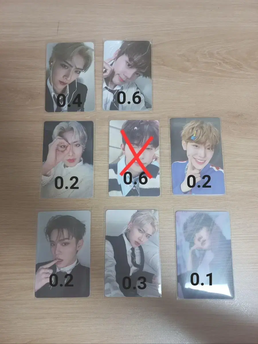 zb1 2집 unreleased photocard,alpo sell