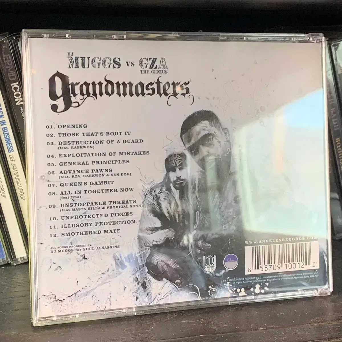 dj muggs vs gza - grandmasters cd