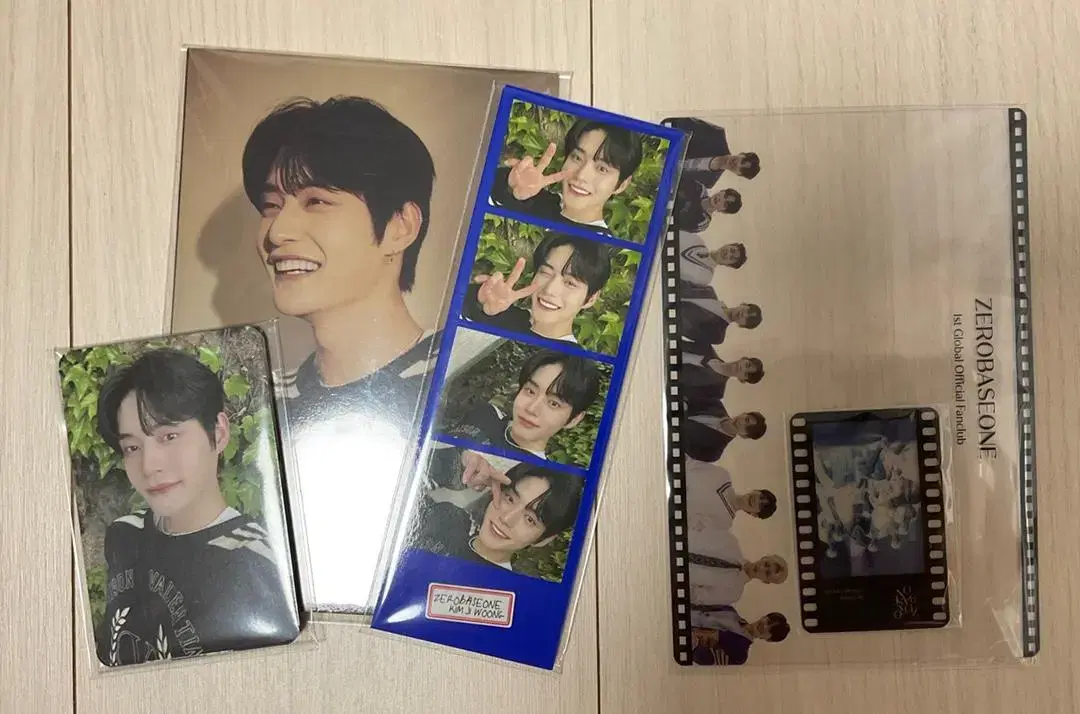 Zerobaseone Fan Club kit photocard Buncheol