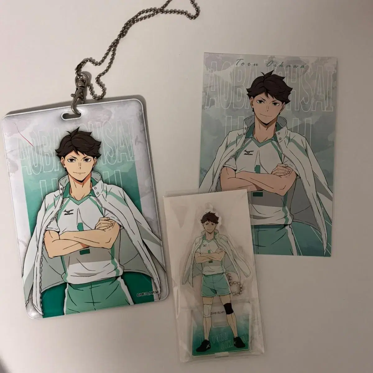 Haikyuu Oikawa Jumpe Acrylic Stand Postcard