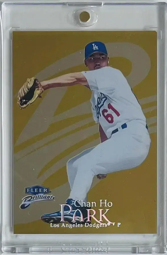 박찬호 1999 FLEER Brilliants Gold /99