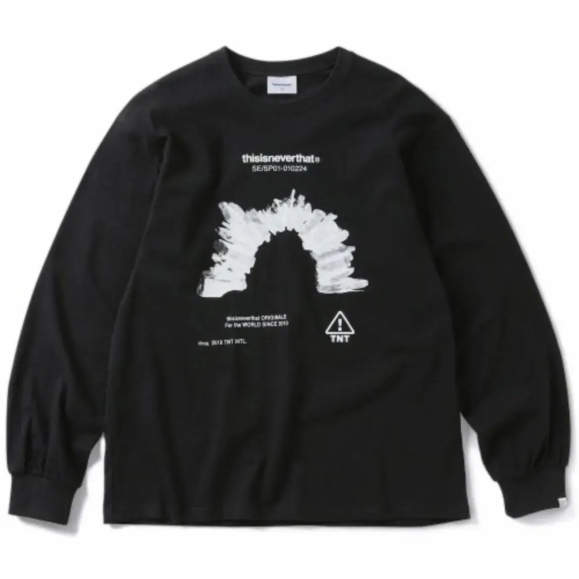 Rock Balancing L/S Tee Black