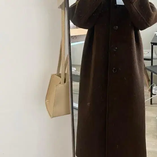 Shopged샵게드 베어 롱코트 bearlongcoat