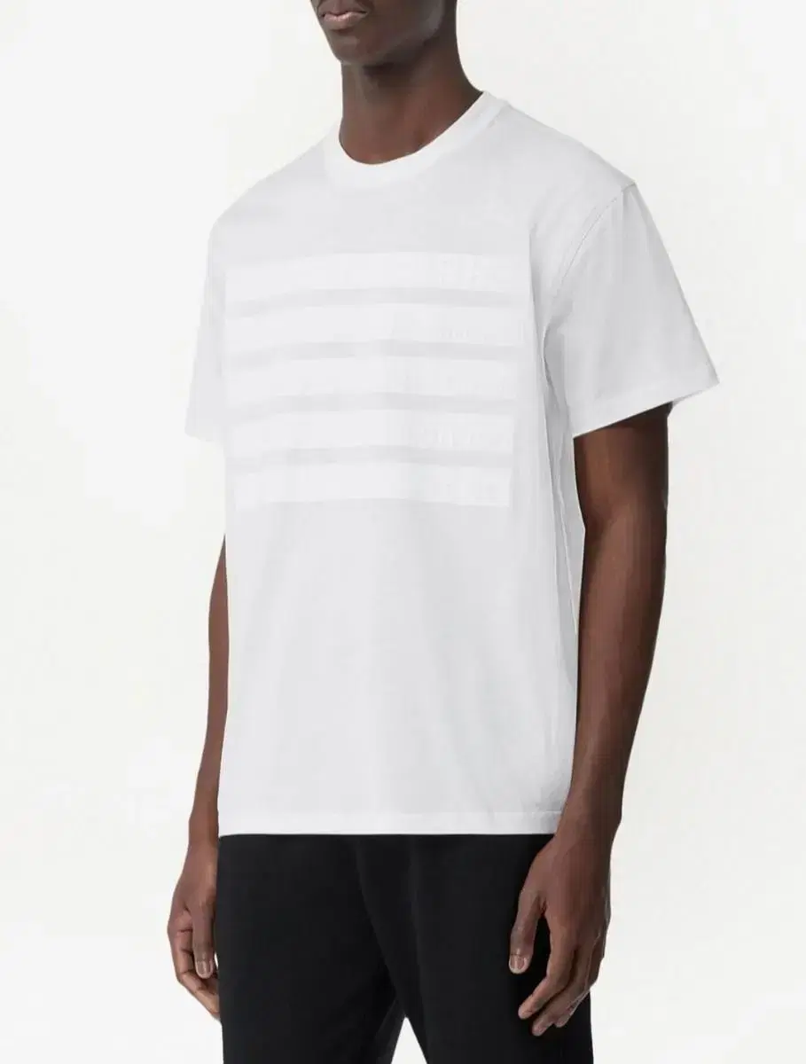 Burberry Horseferry Oversized Stripe 22 Season T-shirt 8052100