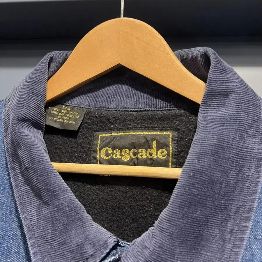 (BIG SIZE) VINTAGE CASCADE 데님초어자켓