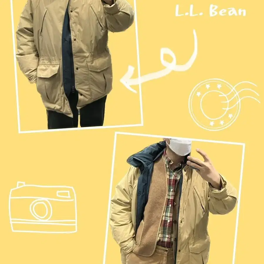 [LL BEAN] 엘엘빈 고어텍스 다운 패딩