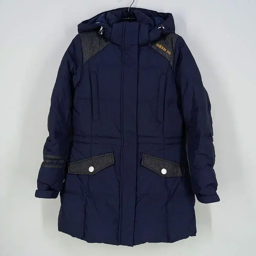 Adidas Women's 3S Duck Down Hooded Padded Jacket Navy XS (HU18720)