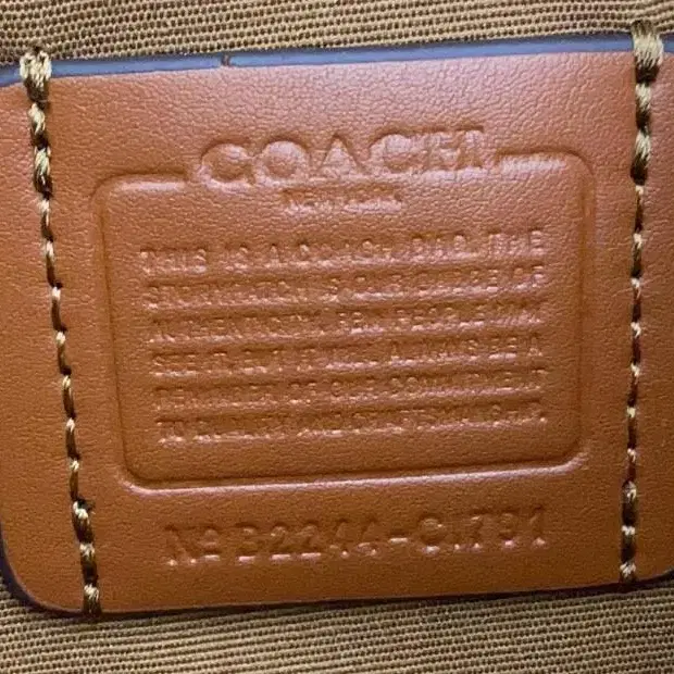 COACH 코치 CI791 마라 호보 시그니처 캔버스 백