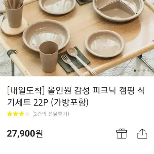 캠핑식기세트 팝니다(새상품)