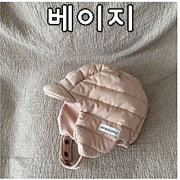 귀달이패딩모자, 아기 유아동 겨울 귀달이모자