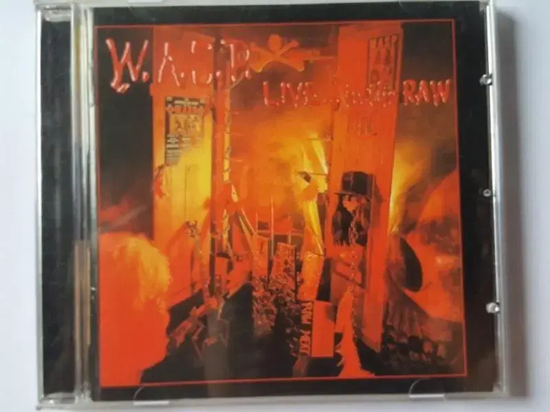 W.A.S.P - LIVE...IN THE RAW CD