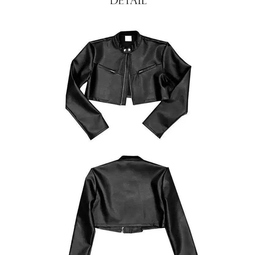 이은 Biker riding jacket 크롭바이커자켓