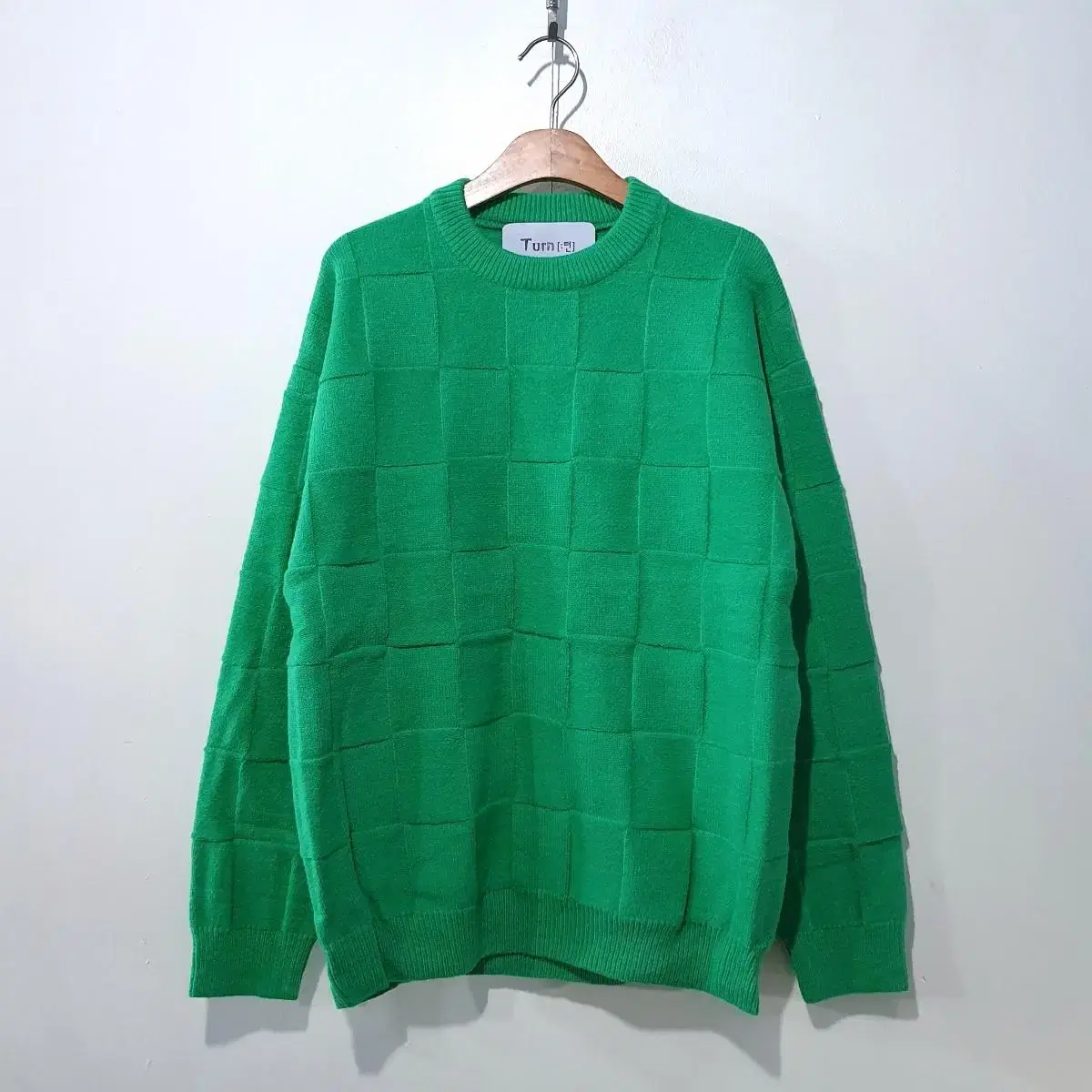 FWNew) Square Round Knit 4color