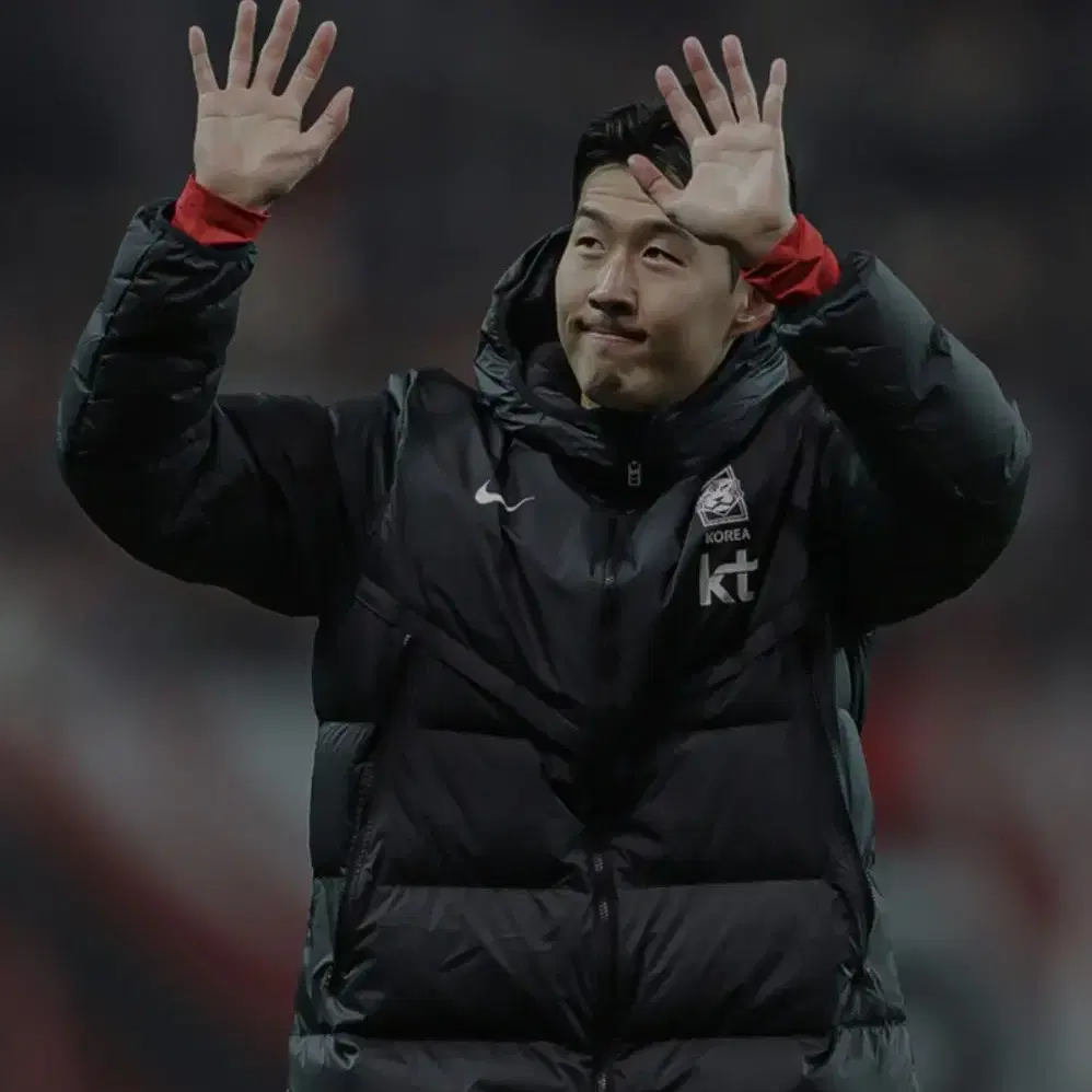 나이키 대한민국 축구 국가대표 롱패딩 팝니다.