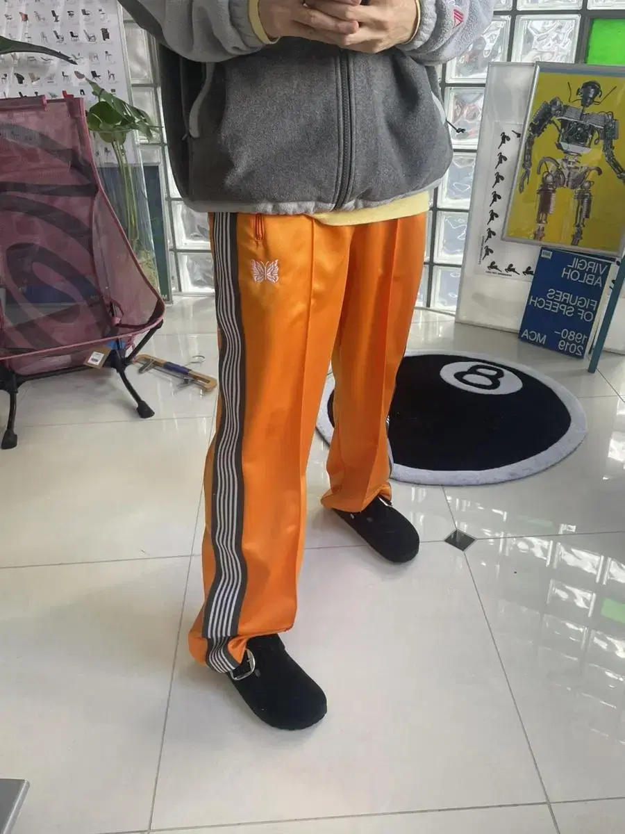 NEEDLES Needles Track Pants Straight Fit