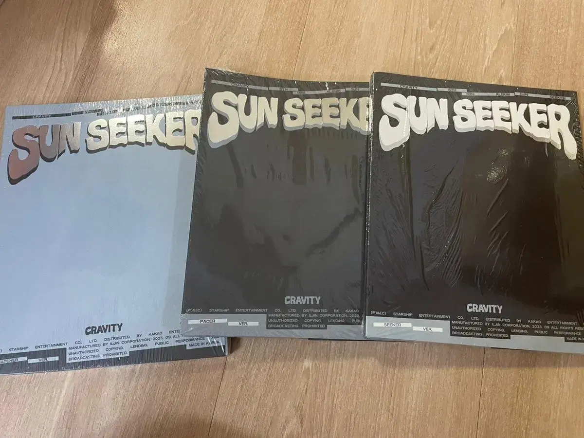 Unsealed cravity CRAVITY album SUN SEEKER Bulk