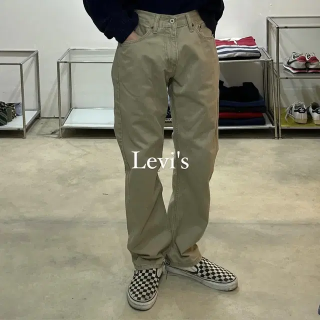 Levi's 리바이스 505 베이지 치노팬츠