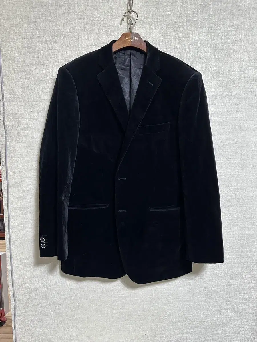 Men's velvet suit jacketL