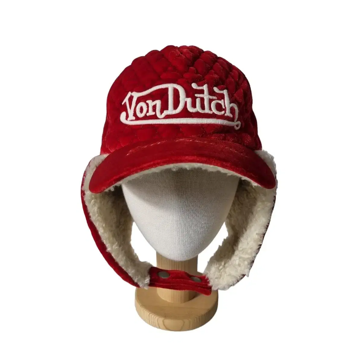 [Vondutch] 빈티지 본더치 쌔틴 이어플랩 캡