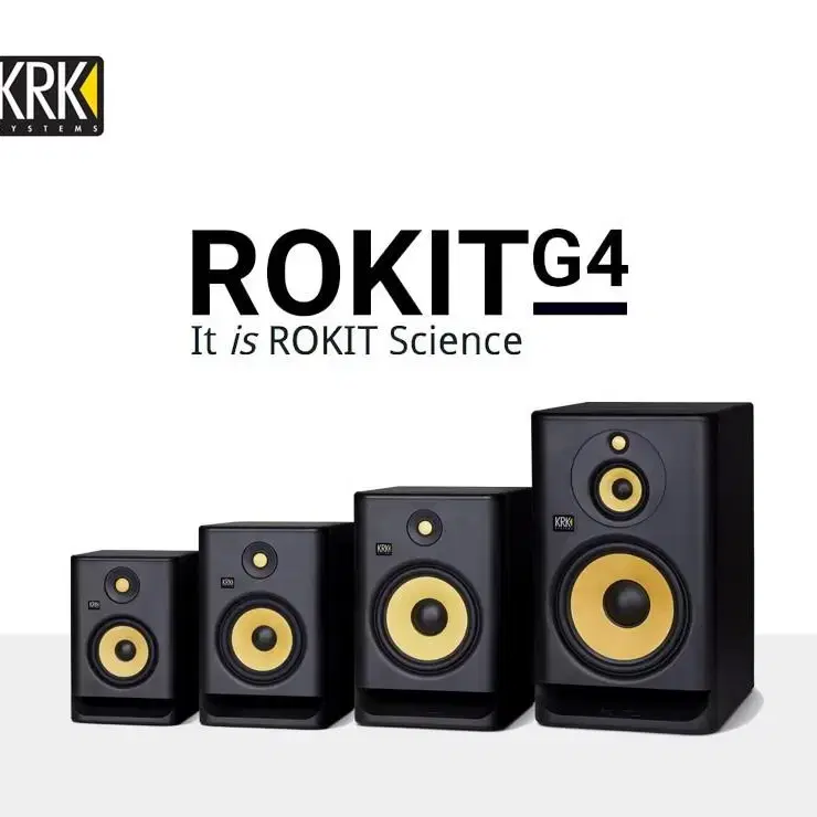 KRK ROKIT5 G4 로킷5 RP5 5인치 스튜디오모니터스피커