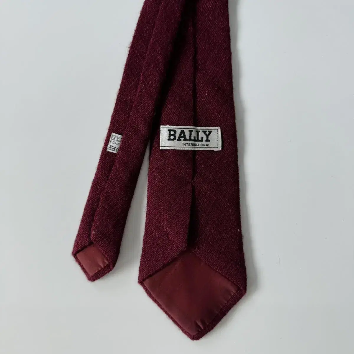 발리 울 혼방 정품 명품넥타이 (BALLY)