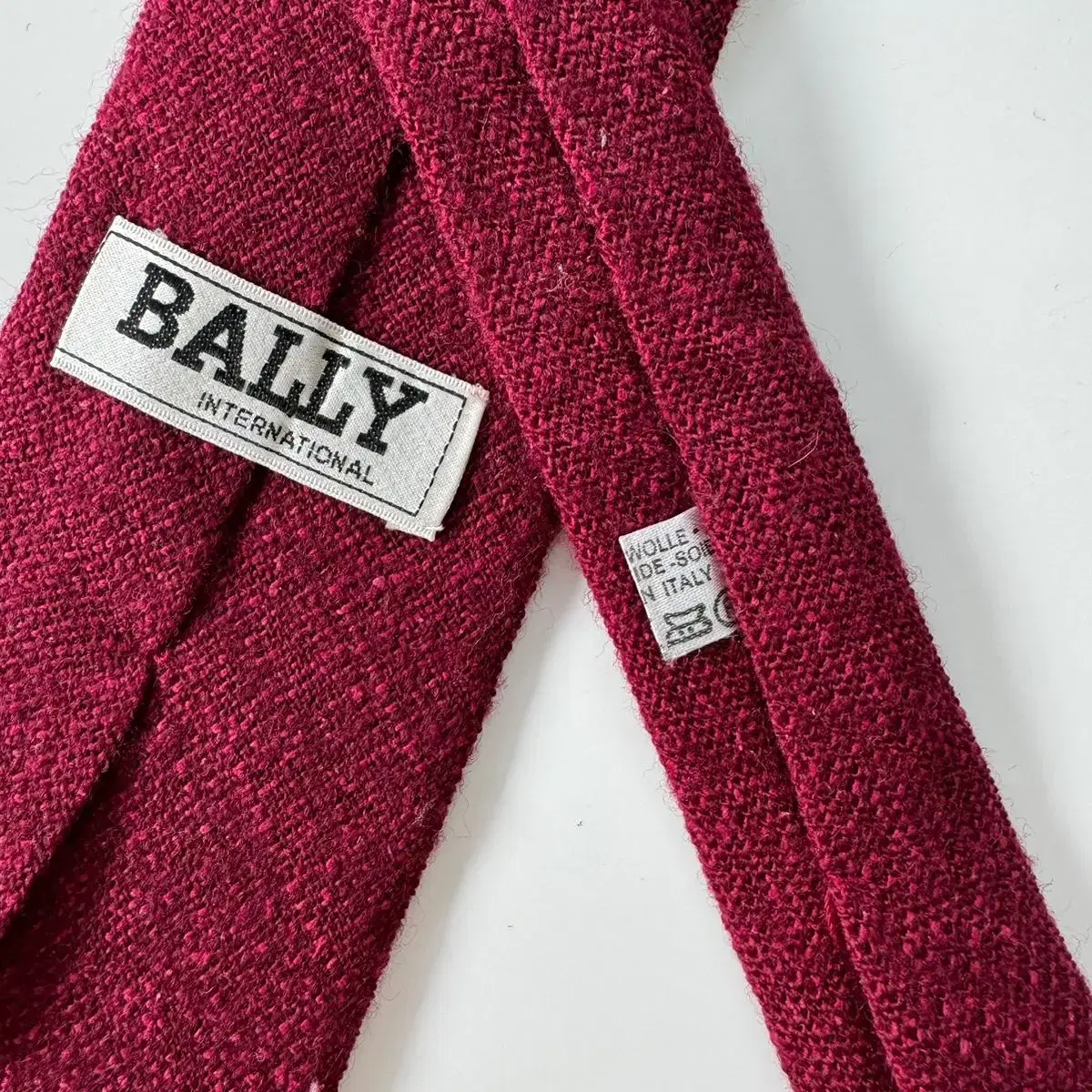 발리 울 혼방 정품 명품넥타이 (BALLY)