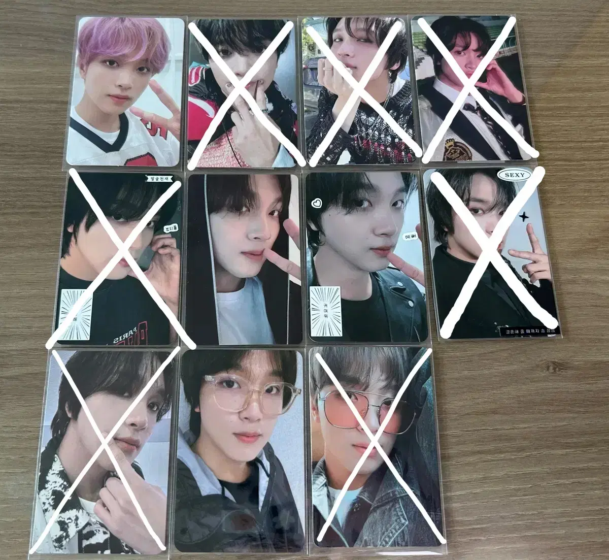 Bulk 2.0 nct haechan photocard wts Welcome KitSchuhuizhiyuUnreleased PhotocardDreamshow